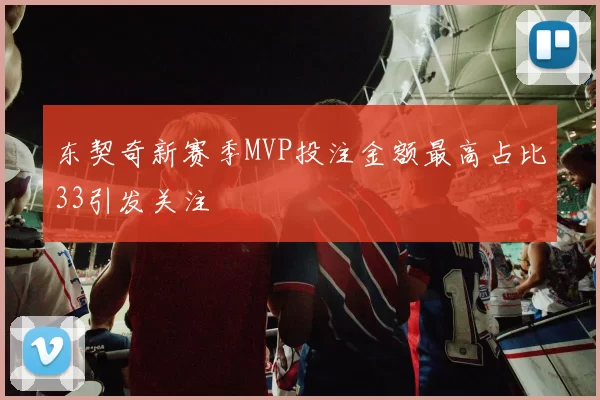 东契奇新赛季MVP投注金额最高占比33引发关注